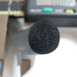 6m of neoprene cellular foam rubber cord, closed cell 15mm diameter.
