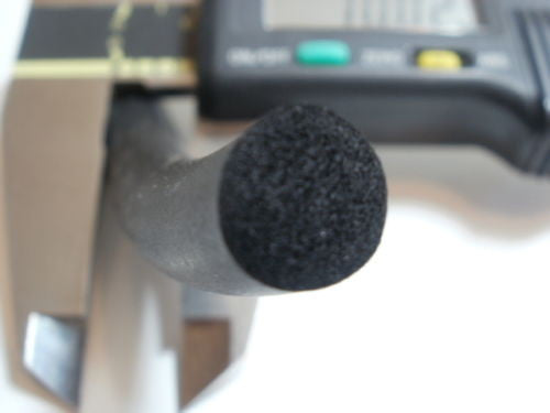 6m of neoprene cellular foam rubber cord, closed cell 15mm diameter.