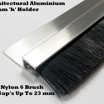 QUALITY NYLON BRUSH STRIP 25 MM SUITABLE FOR INDUSTRIAL DOORS & GARAGE DOOR