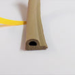 P section Brown 9 mm X 5 mm EPDM foam closed cell