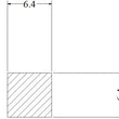 Square Silicone Rubber Extrusion 6.4 mm x 6.4 mm - 15 Metre Length