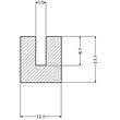 Silicone U Channel 100 Metre