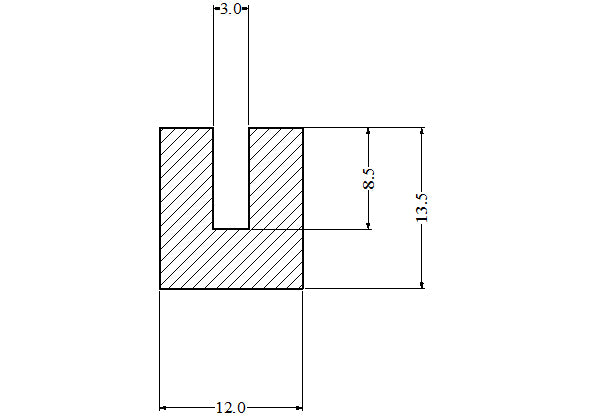 Silicone U Channel 100 Metre