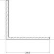 Silicone L Section 10 Metres
