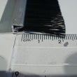 To all uk, Nylon brush strip, 10 - 50mm length trim. Suitable for garage doors. Buy in multiples. (Each on 0.89m length).