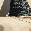 To all uk, Nylon brush strip, 10 - 50mm length trim. Suitable for garage doors. Buy in multiples. (Each on 0.89m length).