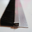 Garage door draught excluder, 15mm brust strip kit, in 4 pieces. (For up to 3560mm wide).