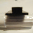 1.79 Metre T Section 18 mm X 2 mm Black Silicone Extrusion