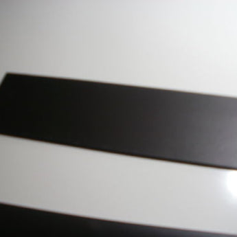 Top quality, flat, dark grey silicone rubber strip. 50mm X 3mm (SOLD BY THE METRE)