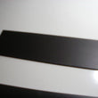 Quality gate barrier, black silicone rubber strip blade. 150mm deep X 1000mm long.