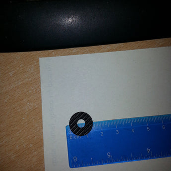 15mm od x 5 mm id washer washers solid neoprene cloth  20 piece pack
