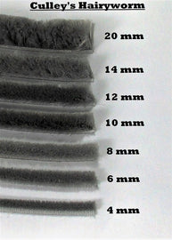 The Hairy Worm Self Adhesive Woven Pile Brush For Window's & Door's
