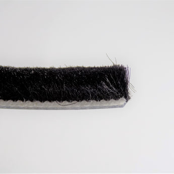 The Hairy Worm Black Slide-In Brush Pile 6.7 mm Base Various Heights
