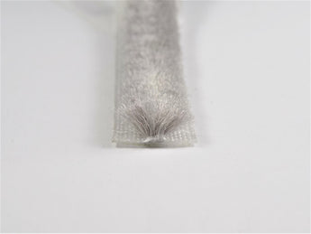 The Hairy Worm Grey Self Adhesive Brush Pile 12.7 mm Base  X 6.5 mm Height