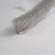 The Hairy Worm Grey Self Adhesive Brush Pile 6.9 mm Base X 11 mm Height