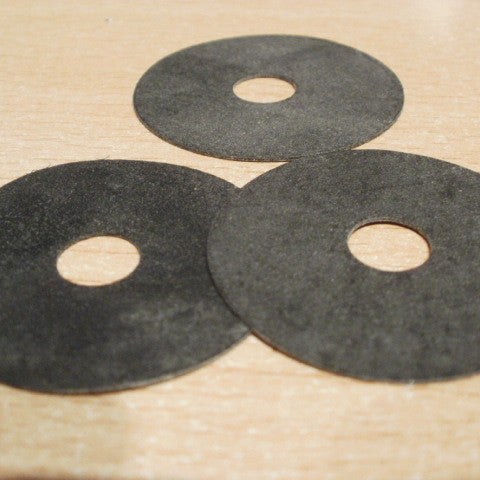 20 NO WASHERS COMMERCIAL QUALITY RUBBER 35 MM OD X 8 MM ID X 0.50 MM THICK