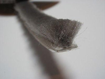 10M Hairy Seal Brush Pile Weather Stripping - Draught Excluder For Sliding Windows & Doors