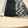 QUALITY NYLON BRUSH STRIP 35 -50 MM SUITABLE FOR SHOP OR LIGHT INDUSTRIAL DOORS