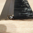 914 mm Dark brown PVCU draught excluder FULL FILL NYLON brush strip, trim 22mm
